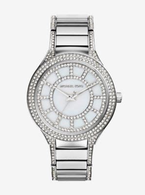 michael kors kerry pave watch|Kerry Mini Pavé Silver.